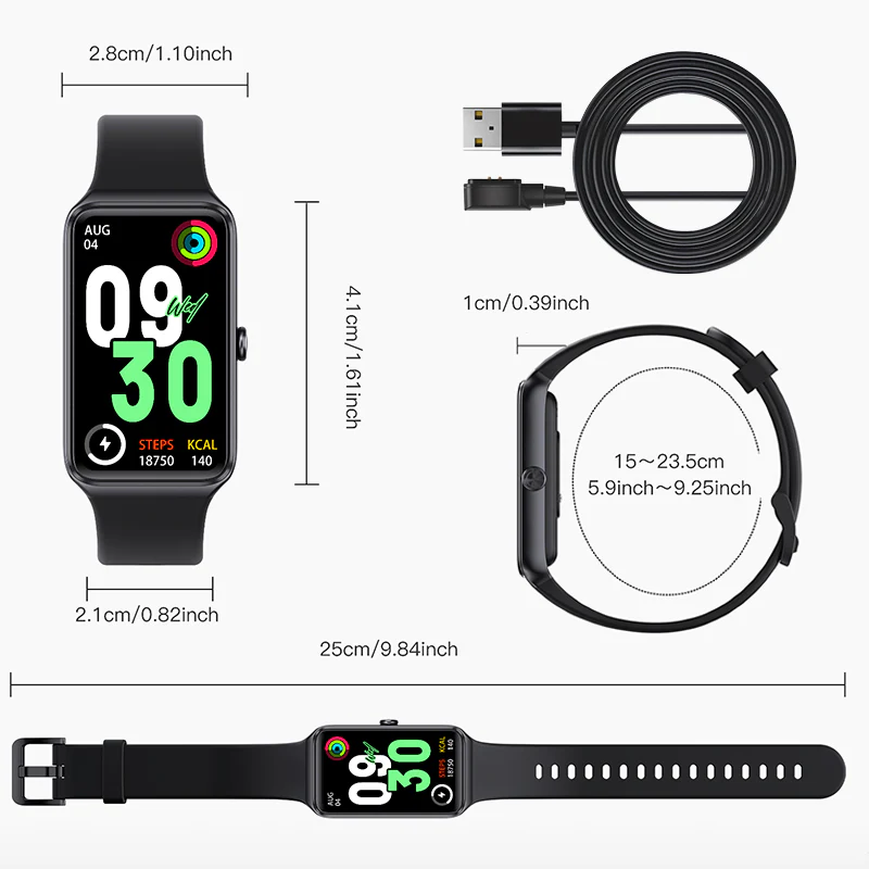 DeerRun® Fitness Smart Watch: Sync to PitPat App & Track Workouts - Image 13