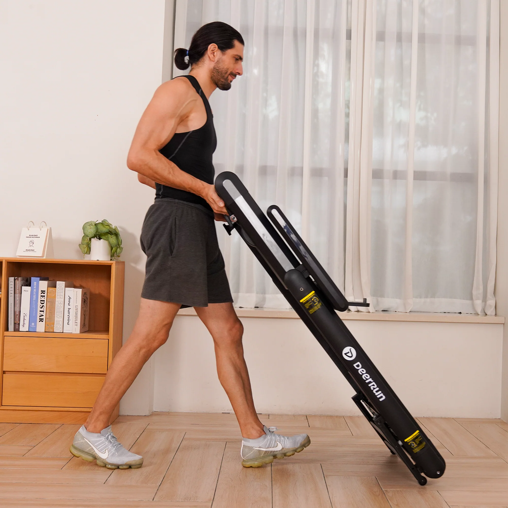 DeerRun X20 Treadmill with 15% Auto Incline Full Running Deck Treadmill | 400 lbs, 11.3 mph - Image 13