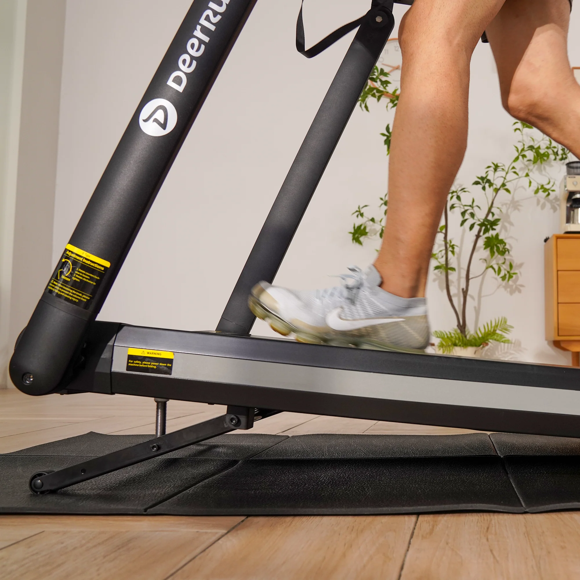 DeerRun X20 Treadmill with 15% Auto Incline Full Running Deck Treadmill | 400 lbs, 11.3 mph - Image 20