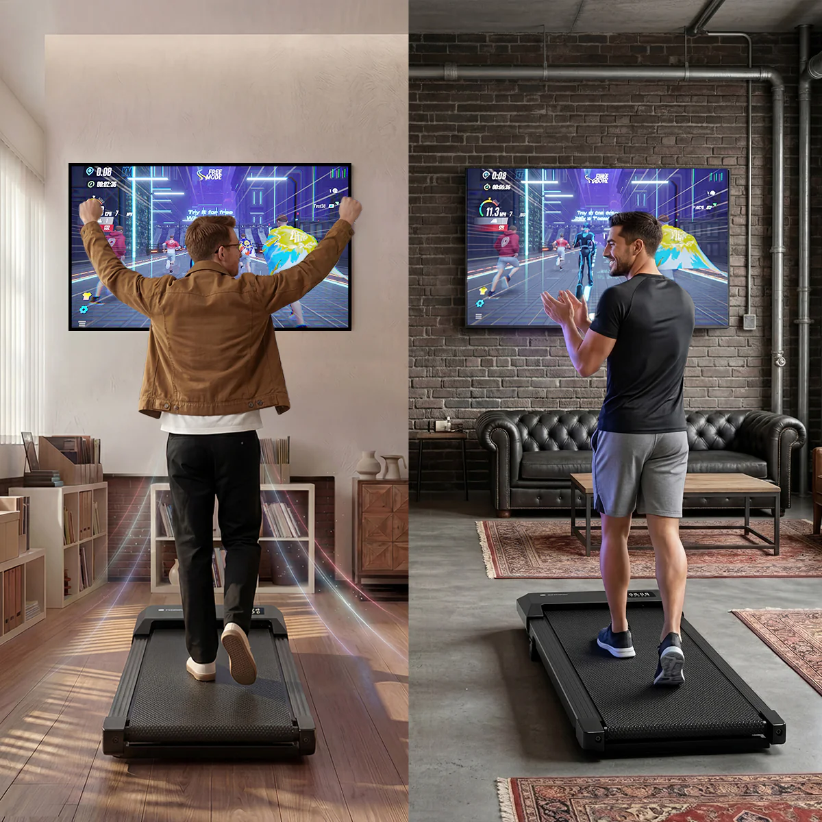 DeerRun 2026 Q2 Urban Plus Smart Walking Pad with 7% Incline for Space-Saving Active Walking - Image 11